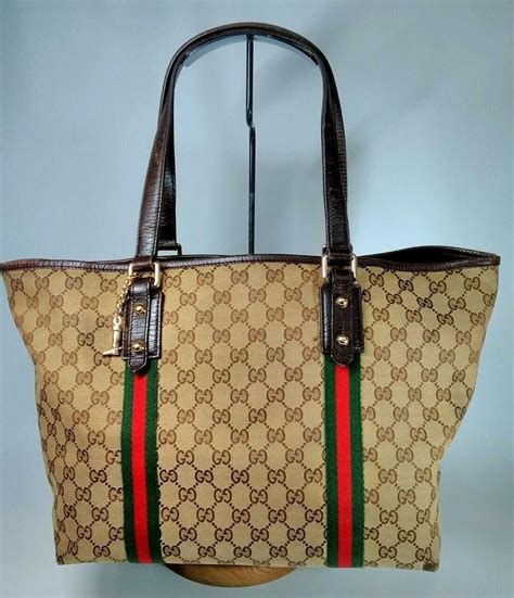 gucci shopping tote|genuine gucci tote bags.